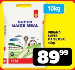 UBRAND Super Maize Meal 10kg