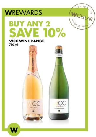 WCC Wine Range 750ml