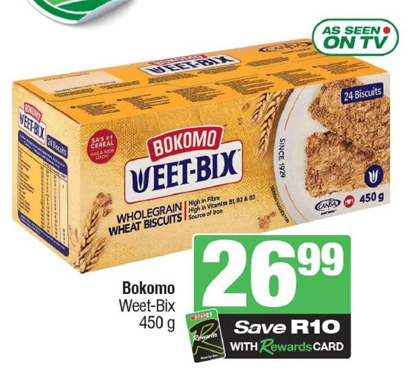 Bokomo Weet-Bix 450g