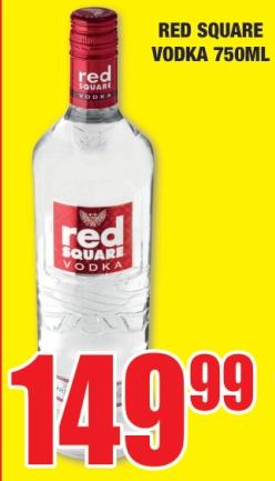 Red Square Vodka 750 ml 