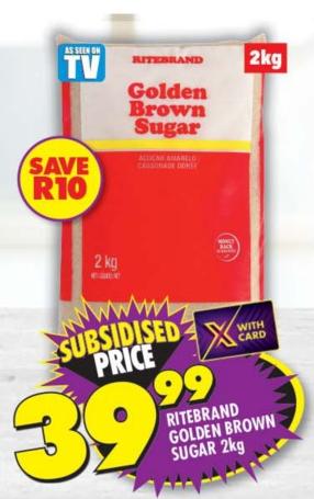 Golden Brown Sugar 2kg