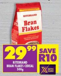 Ritebrand Bran Flakes Cereal 500g