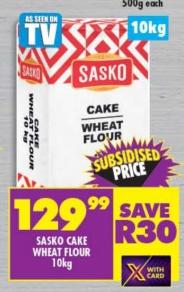 Sasko Cake Wheat Flour 10kg