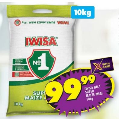 IWISA No.1 Super Maize Meal 10kg