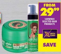 Sofnfree Black Castor Oil Hairline Rescuer