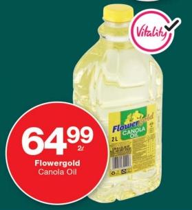 Flowergold Canola Oil 2ltr