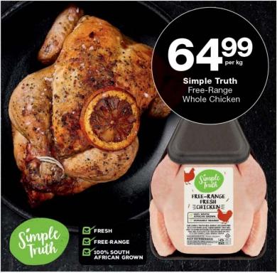 Simple Truth Free-Range Whole Chicken