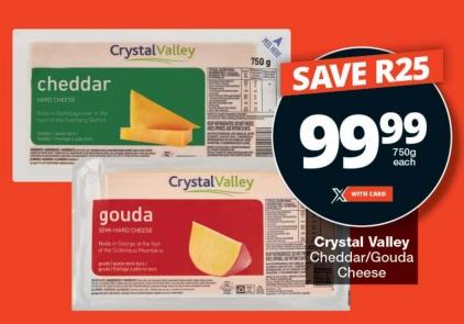 Crystal Valley Cheddar/Gouda Cheese