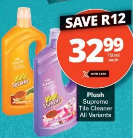 Plush Supreme Tile Cleaner All Variants