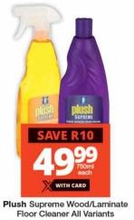 Plush Supreme Wood/Laminate Floor Cleaner All Variants