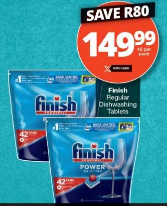 Finish Regular Dishwashing Tablets