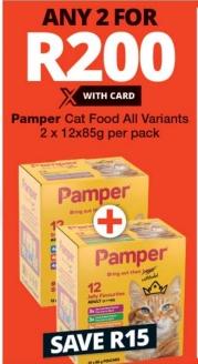 Pamper Cat Food All Variants