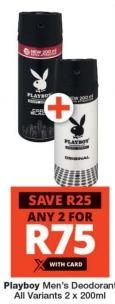 Playboy Men's Deodorant