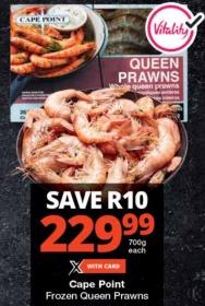 Frozen Queen Prawns 700g