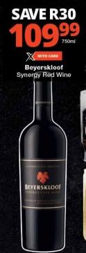 Beyerskloof Synergy Red Wine 750ml