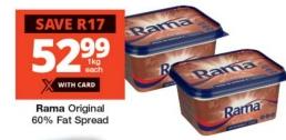 Rama Original 60% Fat Spread 1kg