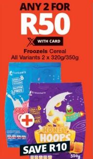 Froo zels Cereal All Variants  2x320g/350g