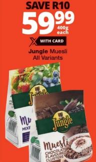 Jungle Muesli All Variants 400gm