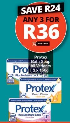 Protex Bath Soap All Variants 3x150g