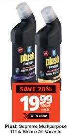 Plush Supreme Multipurpose Thick Bleach All Variants