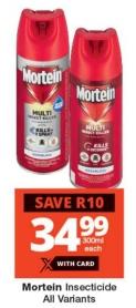 Mortein Insecticide - All Variants