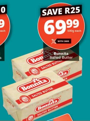 Bonnita Salted Butter 500 gm 