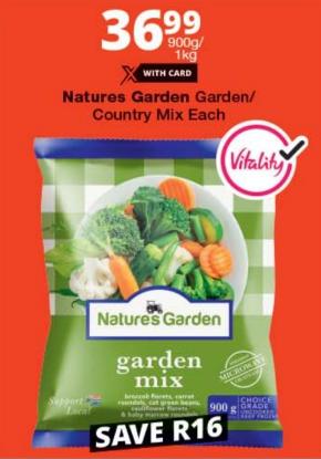 Natures Garden Garden/Country Mix Each