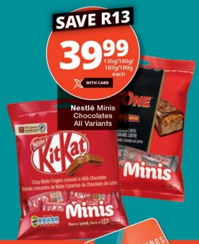 Nestlé Minis Chocolates All Variants 135 gm / 180 gm / 182 gm / 189 gm 