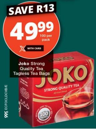 Joko Strong Quality Tea Tagless Tea Bags 