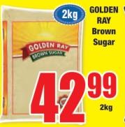 Golden Ray Brown Sugar 2kg