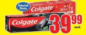 Colgate Max White Toothpaste