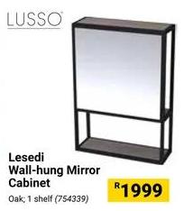 Lesedi Wall-hung Mirror Cabinet