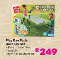 Play Day Paddle Ball Play Set