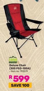 Camp Master Deluxe Chair