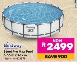 Bestway Steel Pro Max Pool 3.66m x 76cm