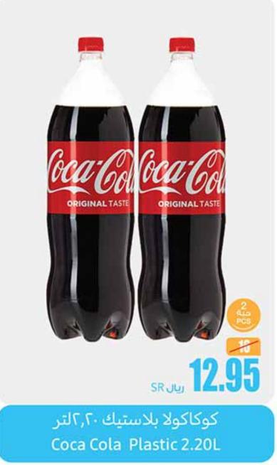 Coca Cola Plastic 2x2.20L