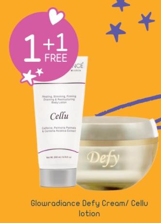 Glowradiance Defy Cream/ Cellu lotion