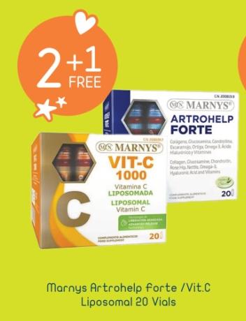 Marnys Artohelp forte/Vit.C Liposomal 20 Vials