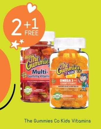 The Gummies Co Multi Gummy Vitamin for Kids 1 pack x 2+1 free