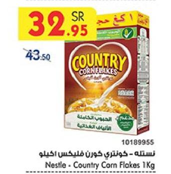 Nestle - Country Corn Flakes 1Kg