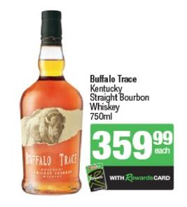 Buffalo Trace Kentucky Straight Bourbon Whiskey 750ml