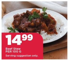 Beef Stew Per 100gm