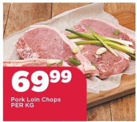 Pork Loin Chops PER KG