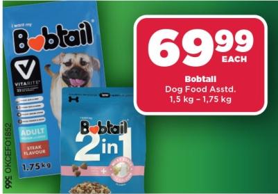 Bobtail Dog Food Assorted 1.5 kg - 1.75 kg