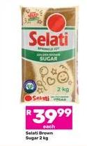 Selati Brown Sugar 2 kg 