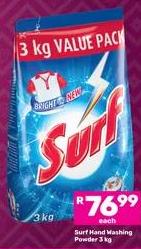 Surf Hand Washing Powder 3 kg 