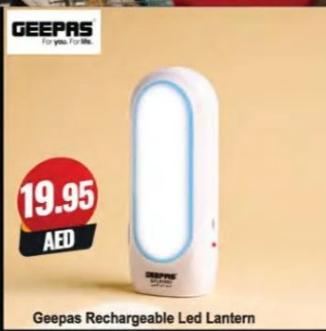 Geepas Rechargeable Led Lantern