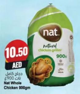 Nat Whole Chicken 900 Gm