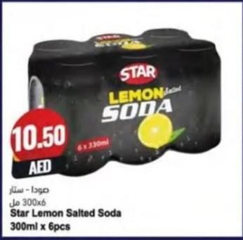 Star Lemon Salted Soda 6x300 Ml