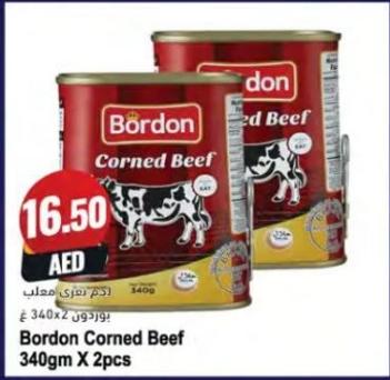 Bordon Corned Beef 2x340 Gm